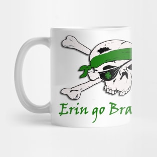 St Patrick's Day Pirate T-Shirt Mug